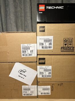LEGO Technic Supercar Collection | 6 Cars | Sealed In Shipper Boxes, Lego 42056 42083 42096 42115 42125 42143, Brett Field, Technic, Sandton
