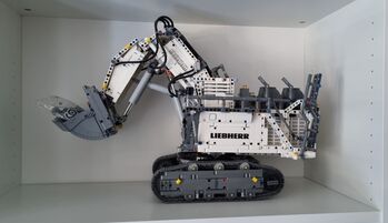 Lego Technik Liebherr Bagger, Lego 42100, Dominik Weber, Technic, Siebnen