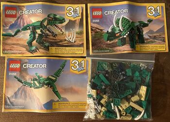 LEGO three in one dinosaurs, Lego 31058, Harper Gillespie, Creator, Peterborough 