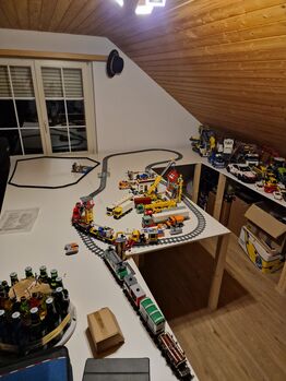 Lego Eisenbahn mit Schienen, Lego, Patrick Bolter, City, Bichelsee