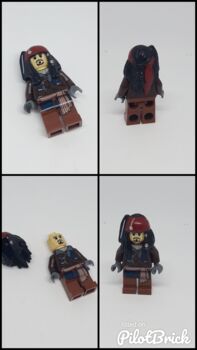 LEGO Voodoo Captain Jack Sparrow Minifigure, Lego POC029, NiksBriks, Pirates of the Caribbean, Skipton, UK