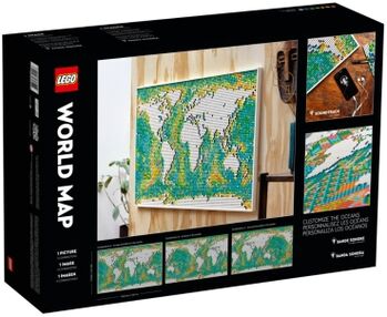 LEGO WORLD MAP OVP, Lego 31203, Dominic, other, Wien