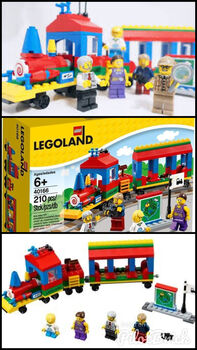 Legoland Train, Lego, Dream Bricks, LEGOLAND, Worcester