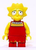 Lisa Simpson with Worried Look, Lego sim004, HJK Bricks (HJK Bricks), Minifigures, Randfontein