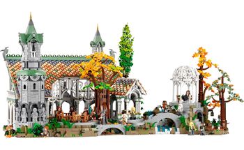 The Lord of the Rings Rivendell, Lego, Dream Bricks (Dream Bricks), Lord of the Rings, Worcester