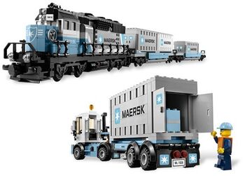 Maersk Line Train, Lego, Dream Bricks (Dream Bricks), Train, Worcester