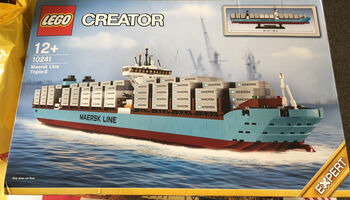 Maersk Triple E ship container, Lego 10241, Thomas Dempsey, Creator