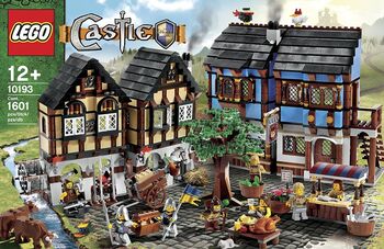 Medieval Market Village, Lego, Dream Bricks (Dream Bricks), Castle, Worcester