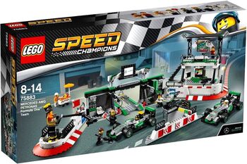 Mercedes Benz Petronas F1 Team, Lego, Dream Bricks (Dream Bricks), Speed Champions, Worcester