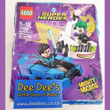 Mighty Micros: Nightwing vs. The Joker, Lego 76093, Dee Dee's - Little Shop of Blocks (Dee Dee's - Little Shop of Blocks), Super Heroes, Johannesburg