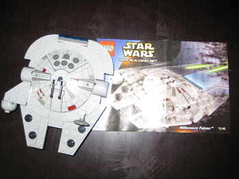 millenium falcon-mini, Lego 4488, Kerstin, Star Wars, Nüziders