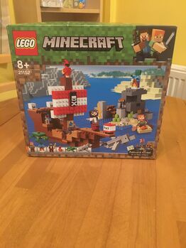 Mine craft pirate ship, Lego 21152, Daniel henshaw, Minecraft, Swindon 
