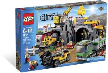 The Mine, Lego 4204, Christos Varosis, City, Serres