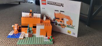 Minecraft the fox lodge, Lego 21178, Monique, Minecraft, Helderkruin 