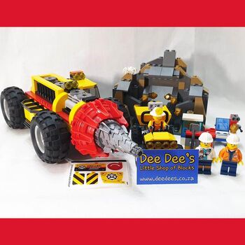 Mining Heavy Driller, Lego 60186, Dee Dee's - Little Shop of Blocks (Dee Dee's - Little Shop of Blocks), City, Johannesburg