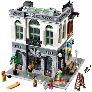 Modular Brick Bank (Retired), Lego, Dream Bricks, Modular Buildings, Worcester