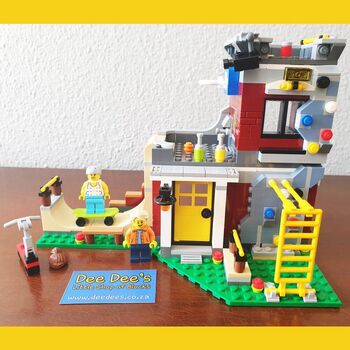 Modular Skate House, Lego 31081, Dee Dee's - Little Shop of Blocks (Dee Dee's - Little Shop of Blocks), Creator, Johannesburg