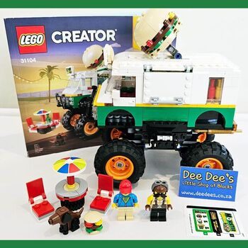 Monster Burger Truck, Lego 31104, Dee Dee's - Little Shop of Blocks (Dee Dee's - Little Shop of Blocks), Creator, Johannesburg