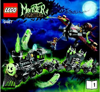 Monster Fighters Ghost Train, Lego, Creations4you, Monster Fighters, Worcester