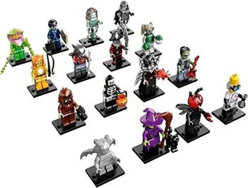 Monster Fighters Series 14 Complete Set of 16 Minifigures, Lego, Dream Bricks, Monster Fighters, Worcester