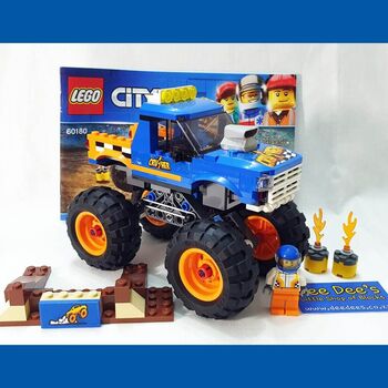 Monster Truck, Lego 60180, Dee Dee's - Little Shop of Blocks (Dee Dee's - Little Shop of Blocks), City, Johannesburg