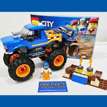 Monster Truck, Lego 60180, Dee Dee's - Little Shop of Blocks (Dee Dee's - Little Shop of Blocks), City, Johannesburg