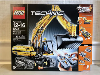 Motorised Excavator (Technic), Lego 8043, Simon Matthews, Technic, BENSVILLE