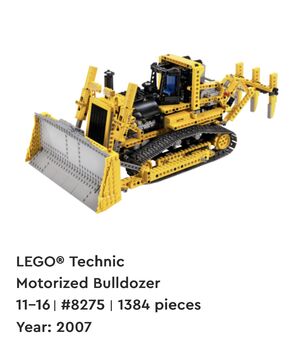 Motorized bulldozer, Lego 8275, Blaine Coetzer , Technic, Cape Town