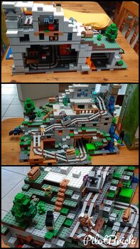 The mountain cave, Lego 21137, Ben de Villiers, Minecraft, George