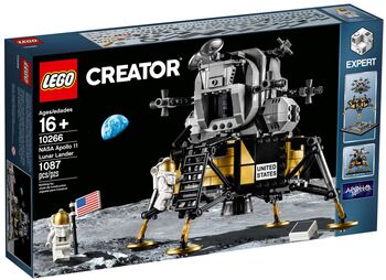 NASA Apollo 11 Lunar Lander, Lego 10266, Brett Field, Space, Sandton