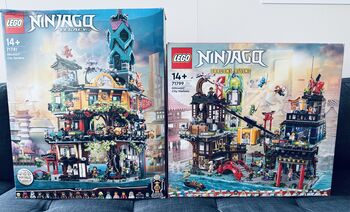 Ninjago City Gardens and City Markets (complete/near new), Lego 71741 and 71799, Nick Foster, NINJAGO, Newcastle