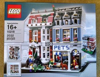 PET SHOP 10218, Lego 10218, W. Helmschrodt, Modular Buildings, Calella
