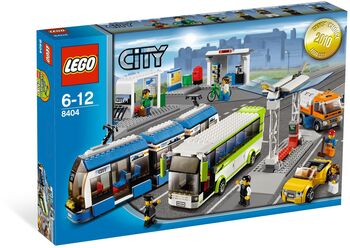 Public Transport Station, Lego 8404, Christos Varosis, City, Serres