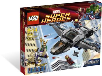 Quinjet Aerial Battle, Lego 6869, Christos Varosis, Super Heroes, Serres