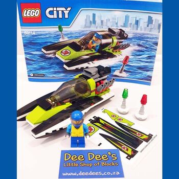 Race Boat City, Lego 60114, Dee Dee's - Little Shop of Blocks (Dee Dee's - Little Shop of Blocks), City, Johannesburg