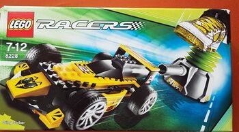 Racer gelb, Lego 8228, Eveline, Racers, Zwingen