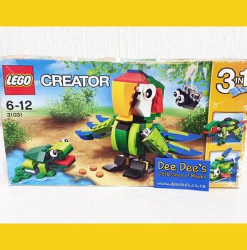 Rainforest Animals, Lego 31031, Dee Dee's - Little Shop of Blocks (Dee Dee's - Little Shop of Blocks), Creator, Johannesburg