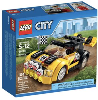 Rally Car - Retired Set, Lego 60113, T-Rex (Terence), City, Pretoria East