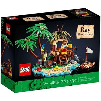 Ray the Castaway, Lego, Dream Bricks (Dream Bricks), Ideas/CUUSOO, Worcester