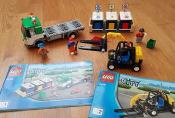 Recycling Truck, Lego 4206, Roger, City, Pfyn