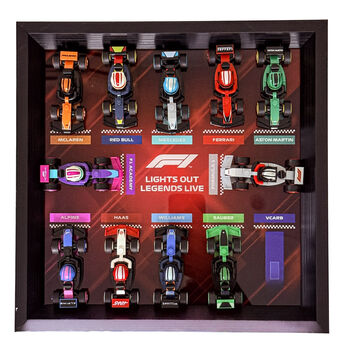 Red F1 Mini Collectable Display Frame | Limited Edition F1 Showcase, Lego, DF Studios, Diverses, Ballito