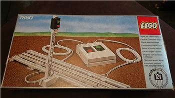 Remote Controlled Signal, Lego 7860, PeterM, Train, Johannesburg