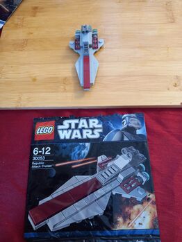 Republic attack cruiser 30053, Lego 30053, Jojo waters, Star Wars, Brentwood