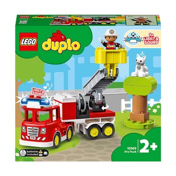 Rescue Fire Engine, Lego, Dream Bricks (Dream Bricks), DUPLO, Worcester