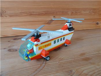Rescue Helicopter, Lego 6482, Alex, Town, Dortmund