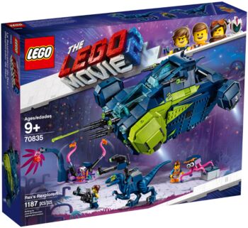 Rex's Rexplorer!, Lego 70835, Christos Varosis, The LEGO Movie, Serres