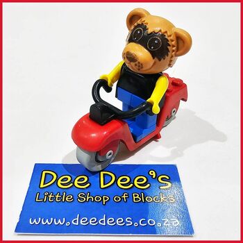 Ricky Raccoon on his Scooter, Lego 324, Dee Dee's - Little Shop of Blocks (Dee Dee's - Little Shop of Blocks), Fabuland, Johannesburg