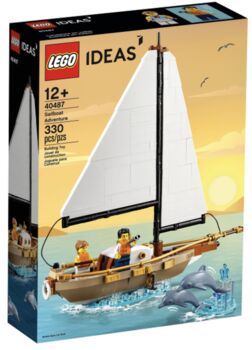 Sailboat Adventure - Promotional Release, Lego 40487, T-Rex (Terence), Ideas/CUUSOO, Pretoria East