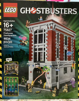 Sealed LEGO Ghostbusters Friehouse Headquarter, Lego 75827, Amr, Ghostbusters, Regina