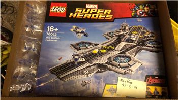 SHIELD Helicarrier NISB, Lego 76042, Alex Price, Super Heroes, Poynton